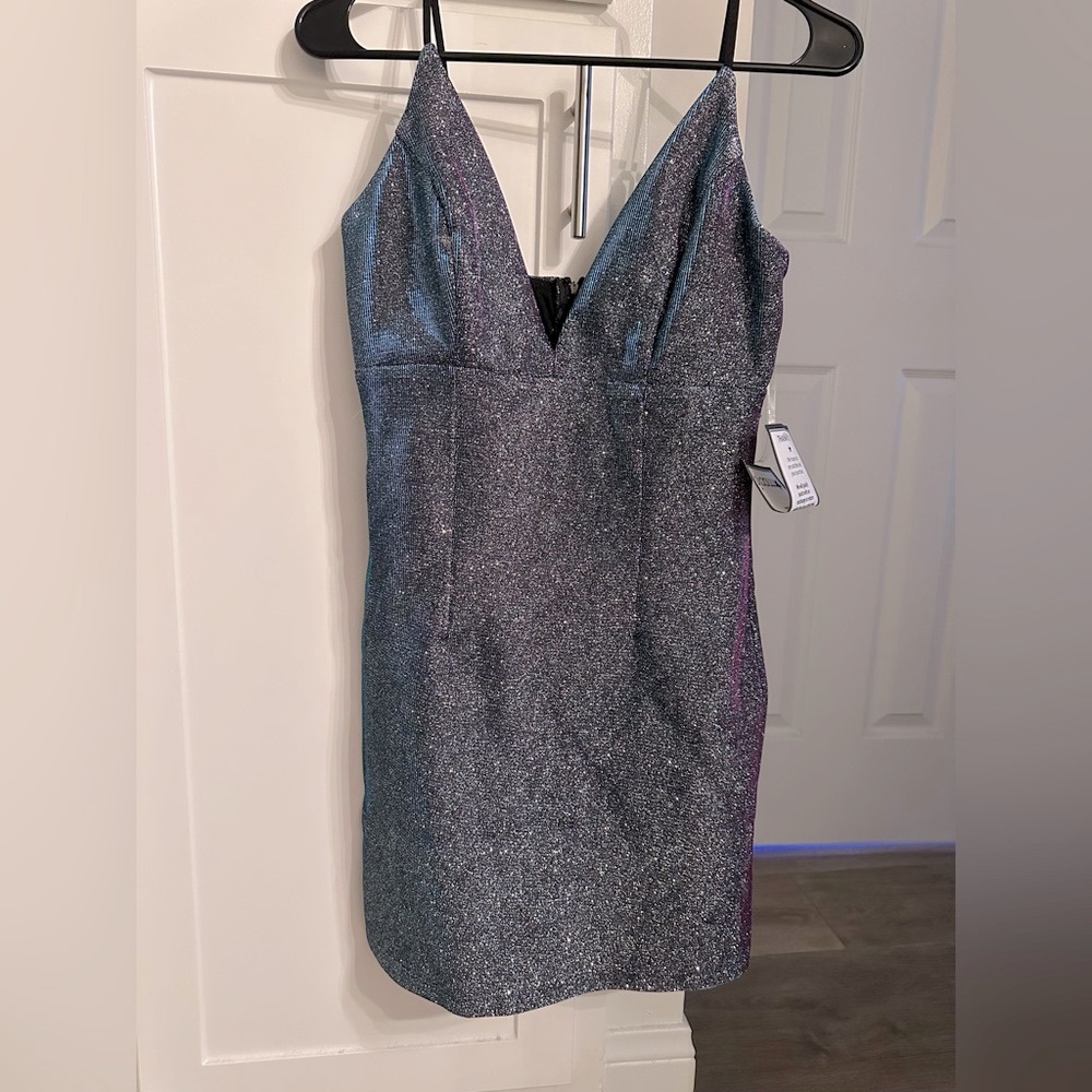New w/ Tags - Little Black Dress (Blue Magenta) size 7